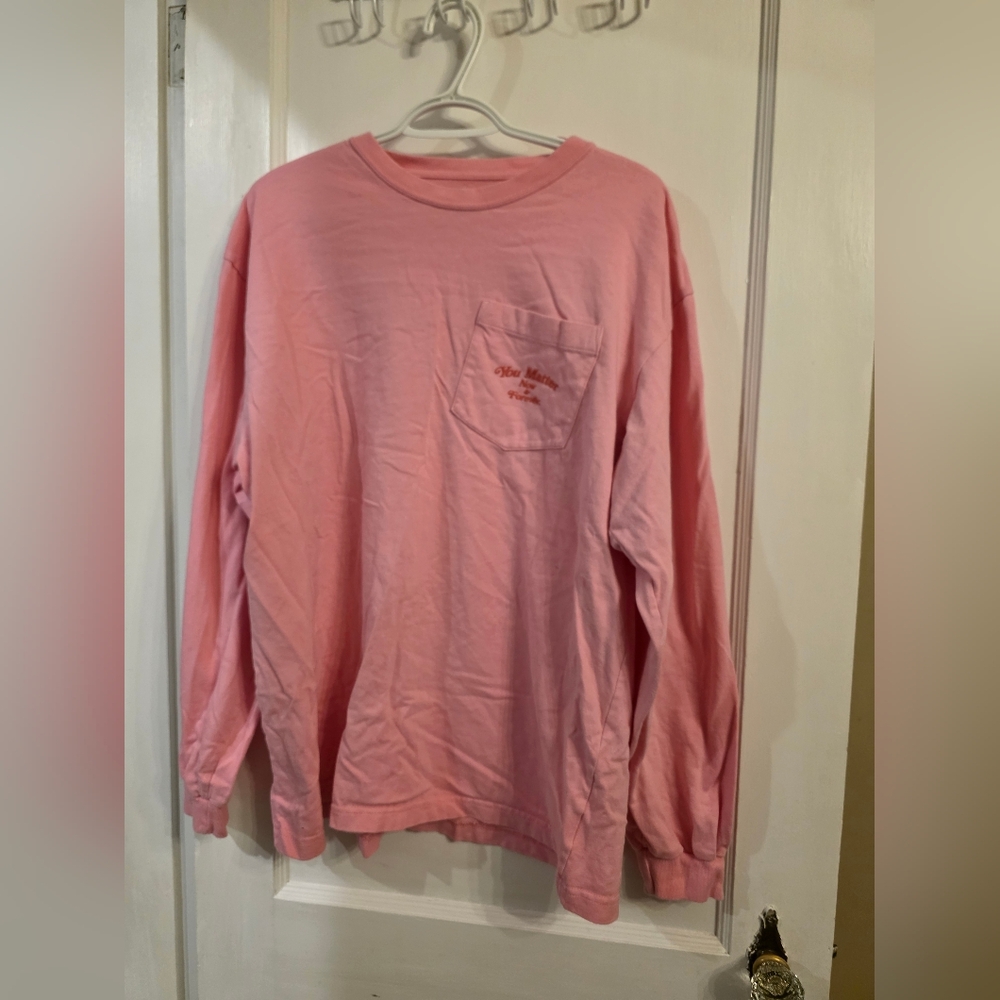 Demitrius Harmon You Matter Now & Forever Pink Long Sleeve Size Large